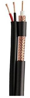 Dahua Video-Kombi-Kabel 1xRG59 + 2C, 200m Rolle, schwarz