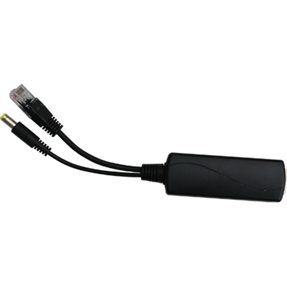 Wi-Tek PoE-Splitter, 2 Ports, 30 W, schwarz, Desktop-2