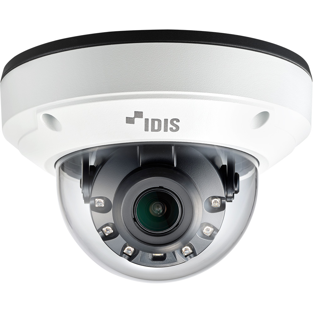 IDIS IP-Dome-Kamera 2MP, 7-22mm Motorzoom, IR50m, NDAA-2