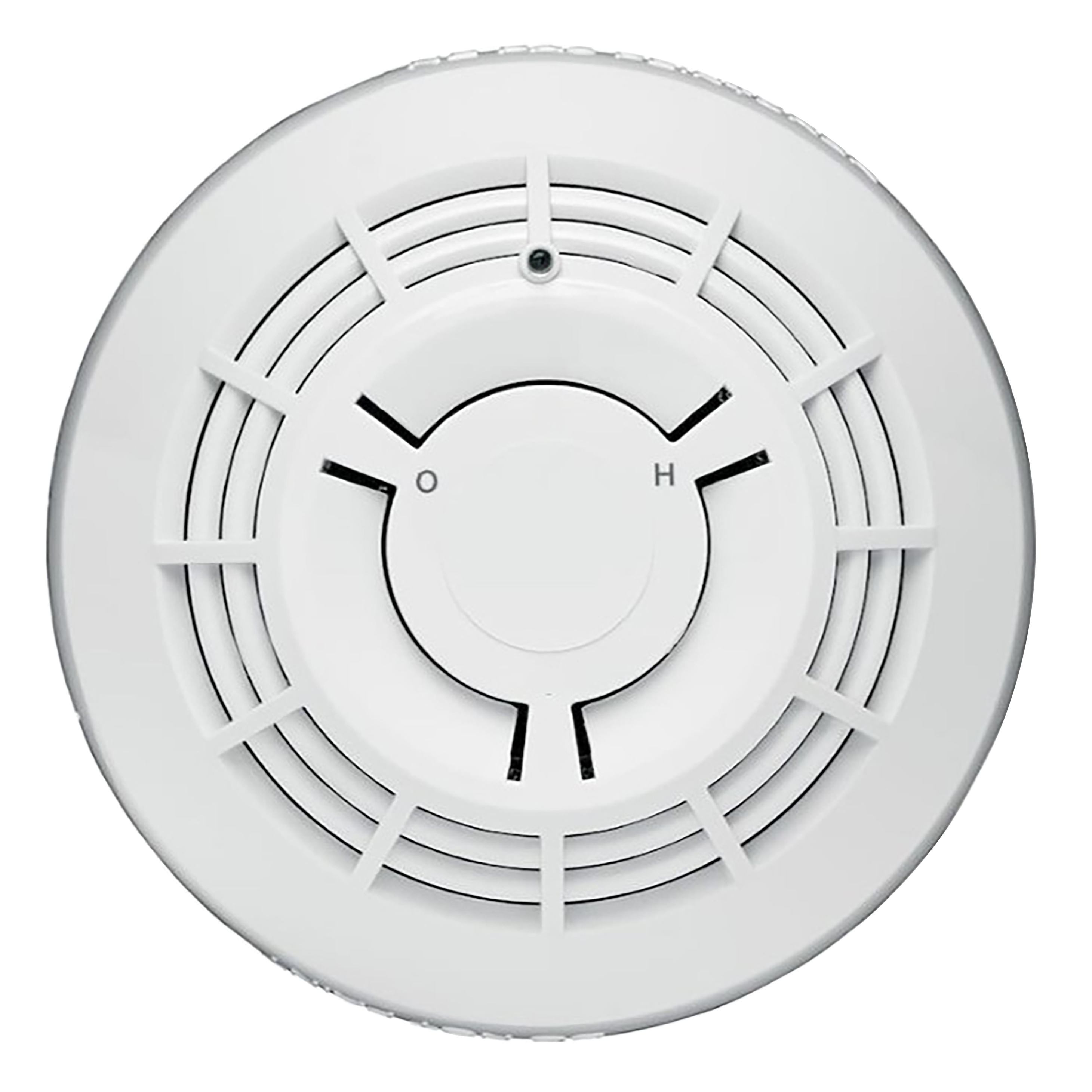 Rauchmelder, Sensor, Rund, Weiß, Gitter