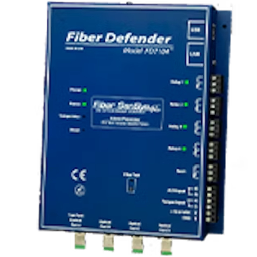 Faseroptischer (LWL-)Sensor, 5km, außen, blau, Zaun