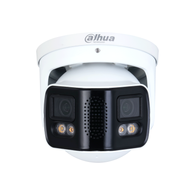 Dahua IP-Dual-Lens-Kamera, Splicing, 2×4MP, 3,6mm fix, IR 40m, WizMind-1