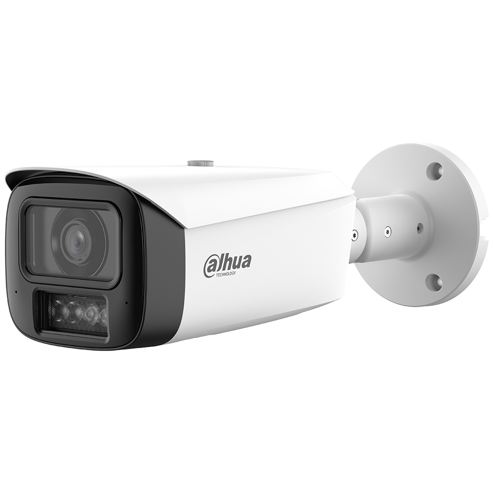 IP-Bullet-Kamera, 6 MP, 2,8 mm, IR 80 m, IP67, IK10, weiß