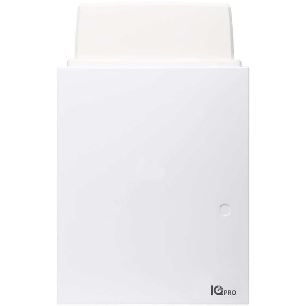 white box, cardboard box, lid, plain white, IQ Pro logo