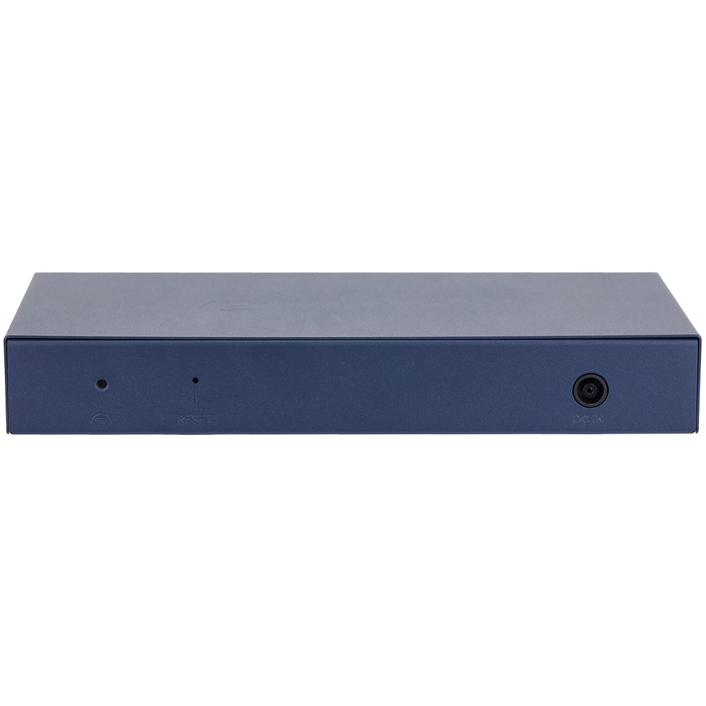 DVB-S2 Empfänger, Satellitenempfänger, Set-Top-Box, blaues Gehäuse, DC-IN-Anschluss