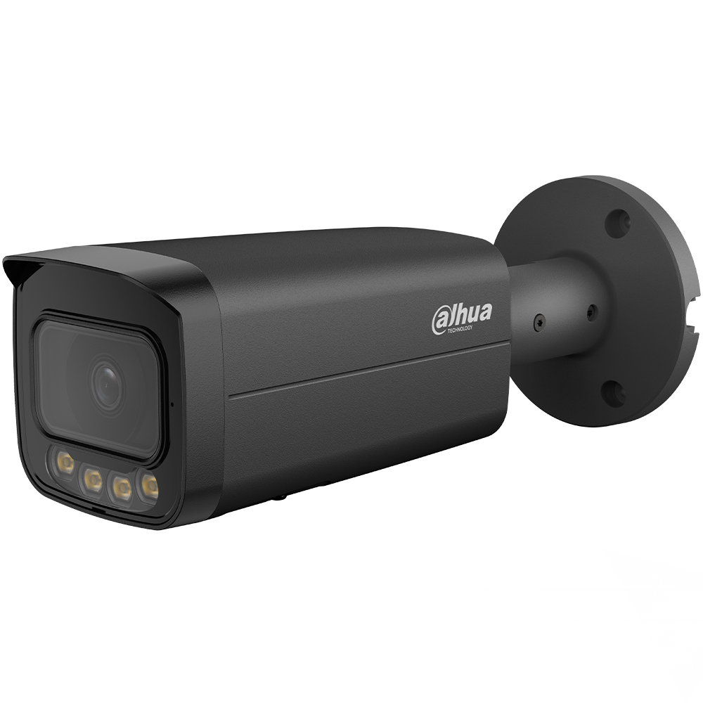 IP-Bullet-Kamera, 4 MP, 2,8 mm, IR 80 m, IP67, IK10, schwarz