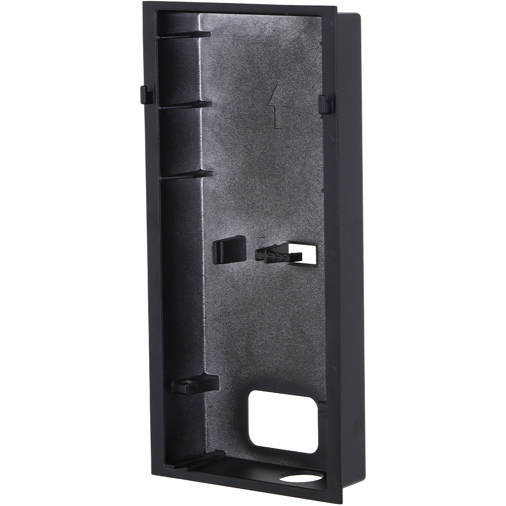 Unterputz-Montagebox, Metall, schwarz