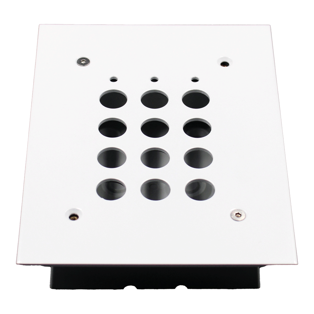 Unterputzmontageplatte weiß-2