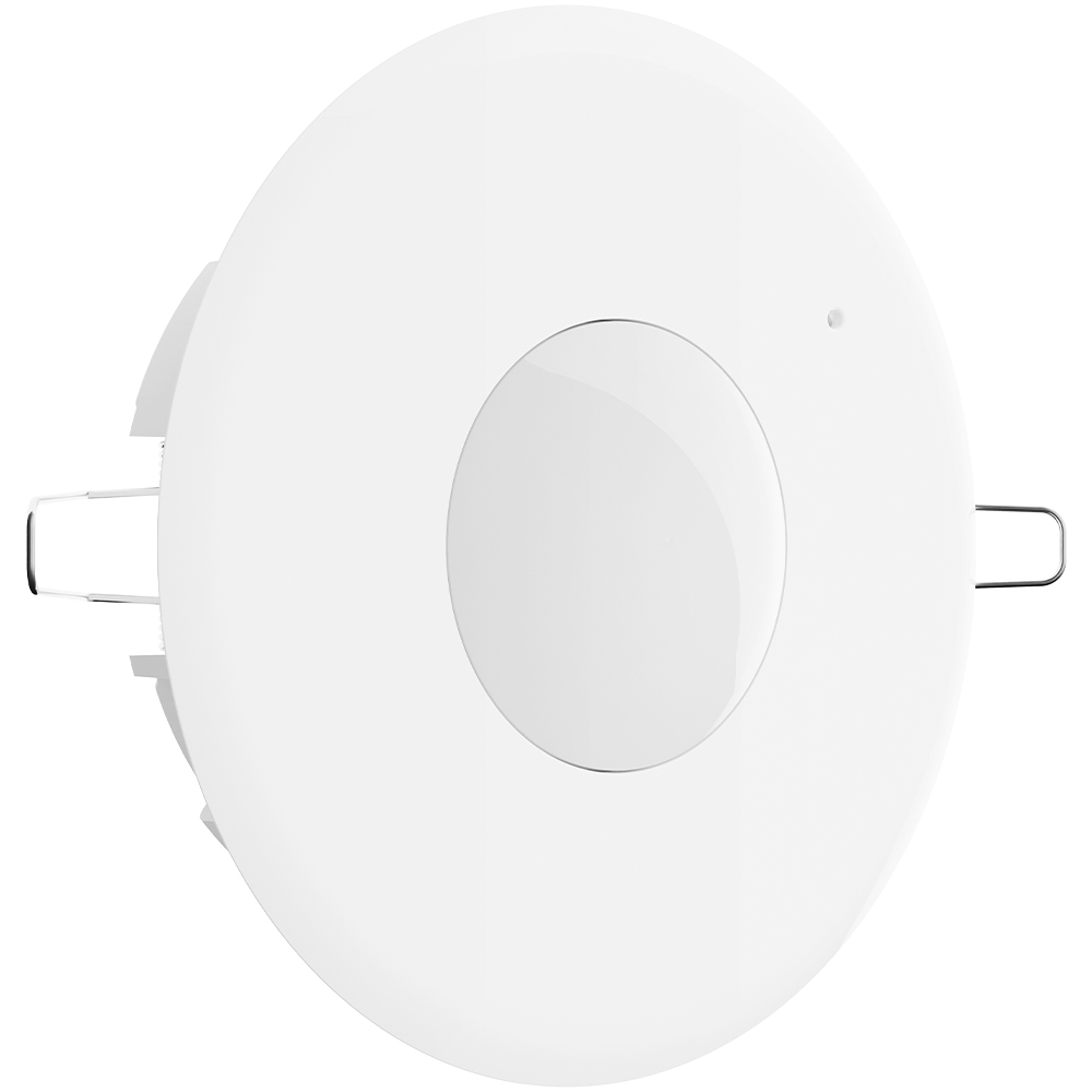 Deckenleuchte, LED-Einbauleuchte, rund, weiße Oberfläche, Schwenkhalterung