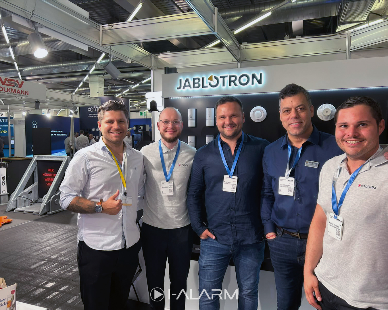 messe, team, expo, jablotron, stand