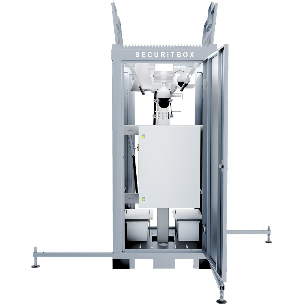 Securitbox Videoturm, easy, inkl. Dach-5