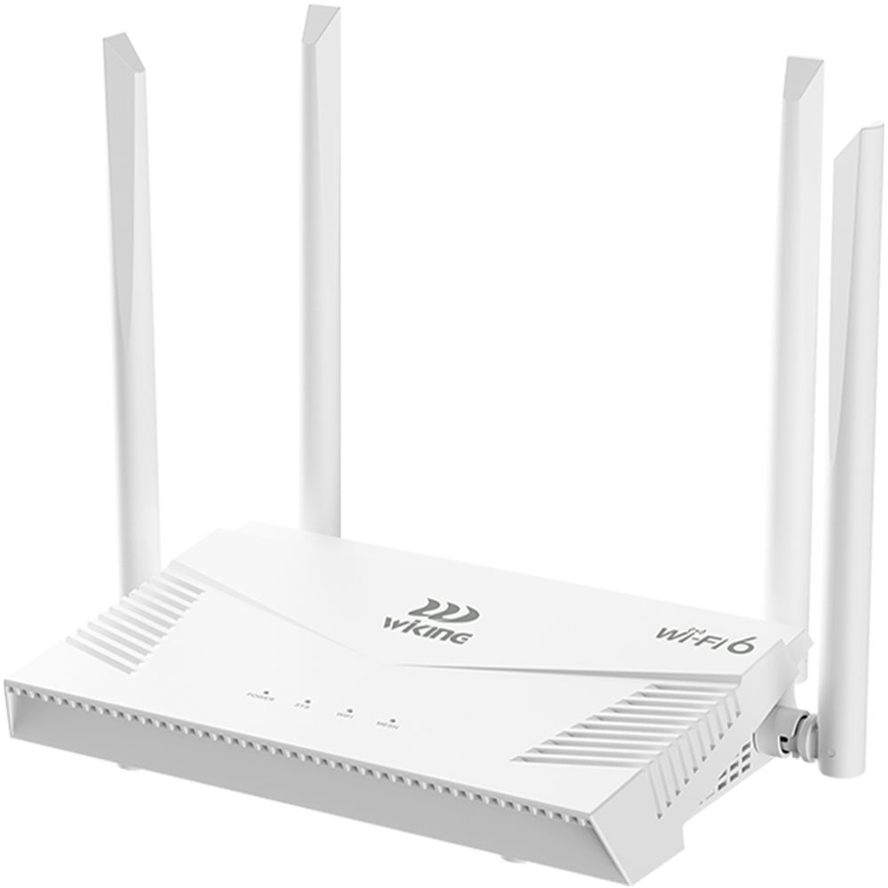 Dual-Band-WLAN-Router, 2,4 GHz, 5 GHz, weiß