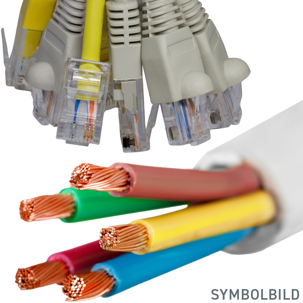 ethernet, kabel, patch-panel, netzwerk, kupfer
