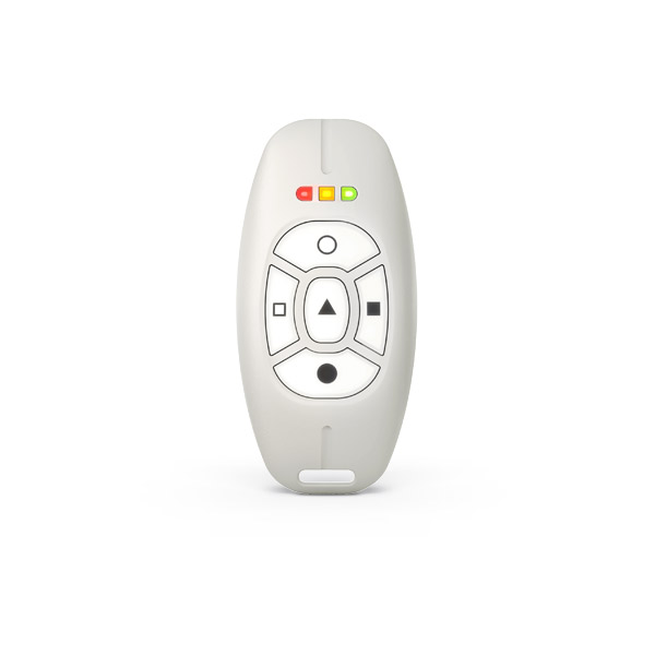 Satel Handsender, bidirektional, 3 LEDs, hellgrau APT-200
