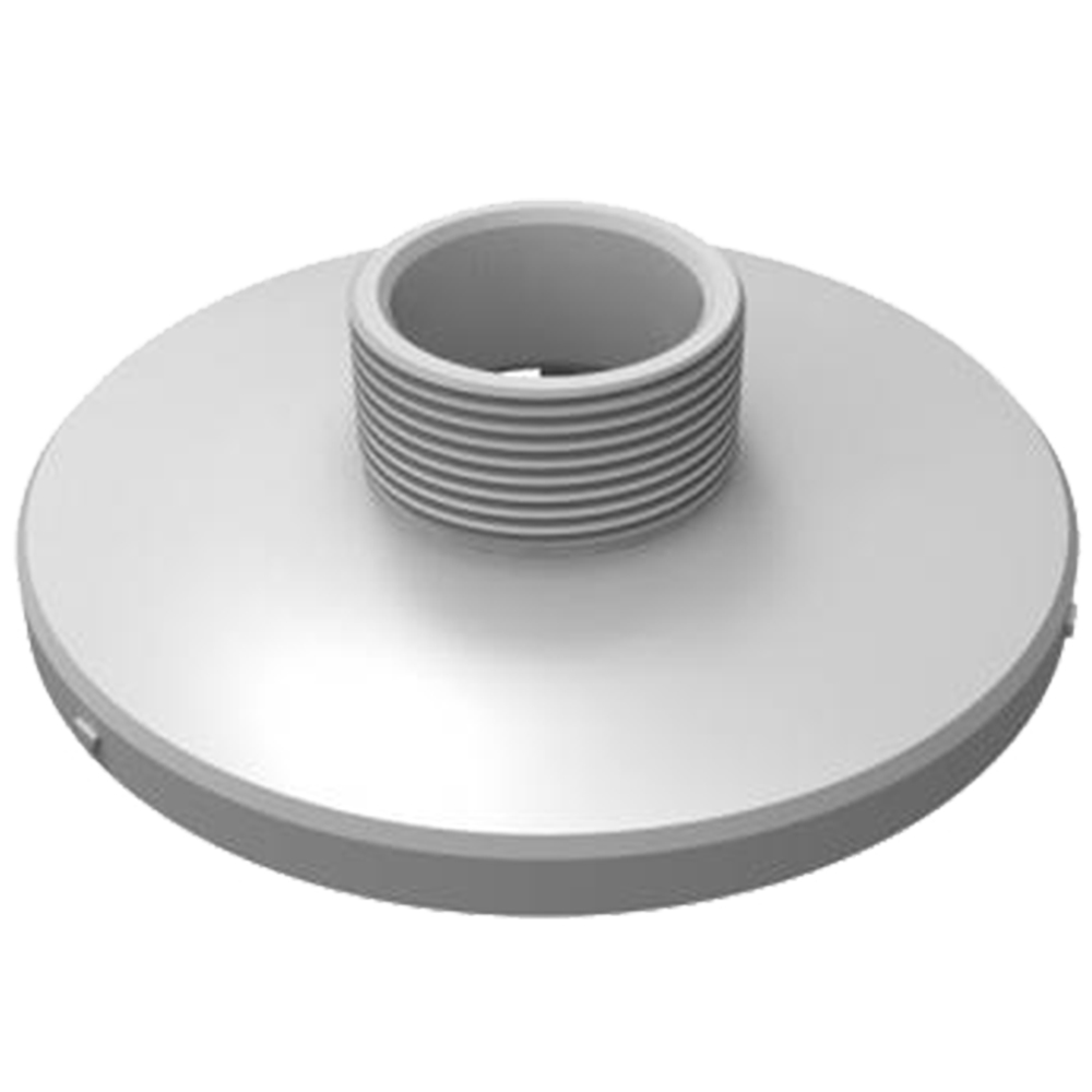 Montageadapter, Metall, weiß