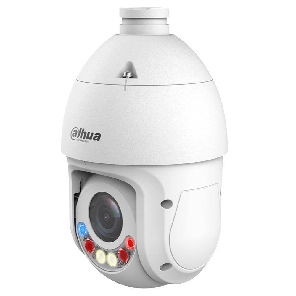 Dahua IP-PTZ-Dome-Kamera 8MP, 5 – 125 mm Vario, IR 100m, SMD4.0, IP66, weiß-1