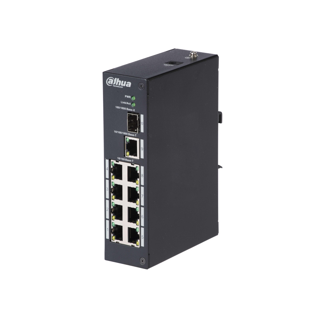 Dahua PoE-Switch, 8x Poe-Ports, 96W, PFS3110-8ET-96