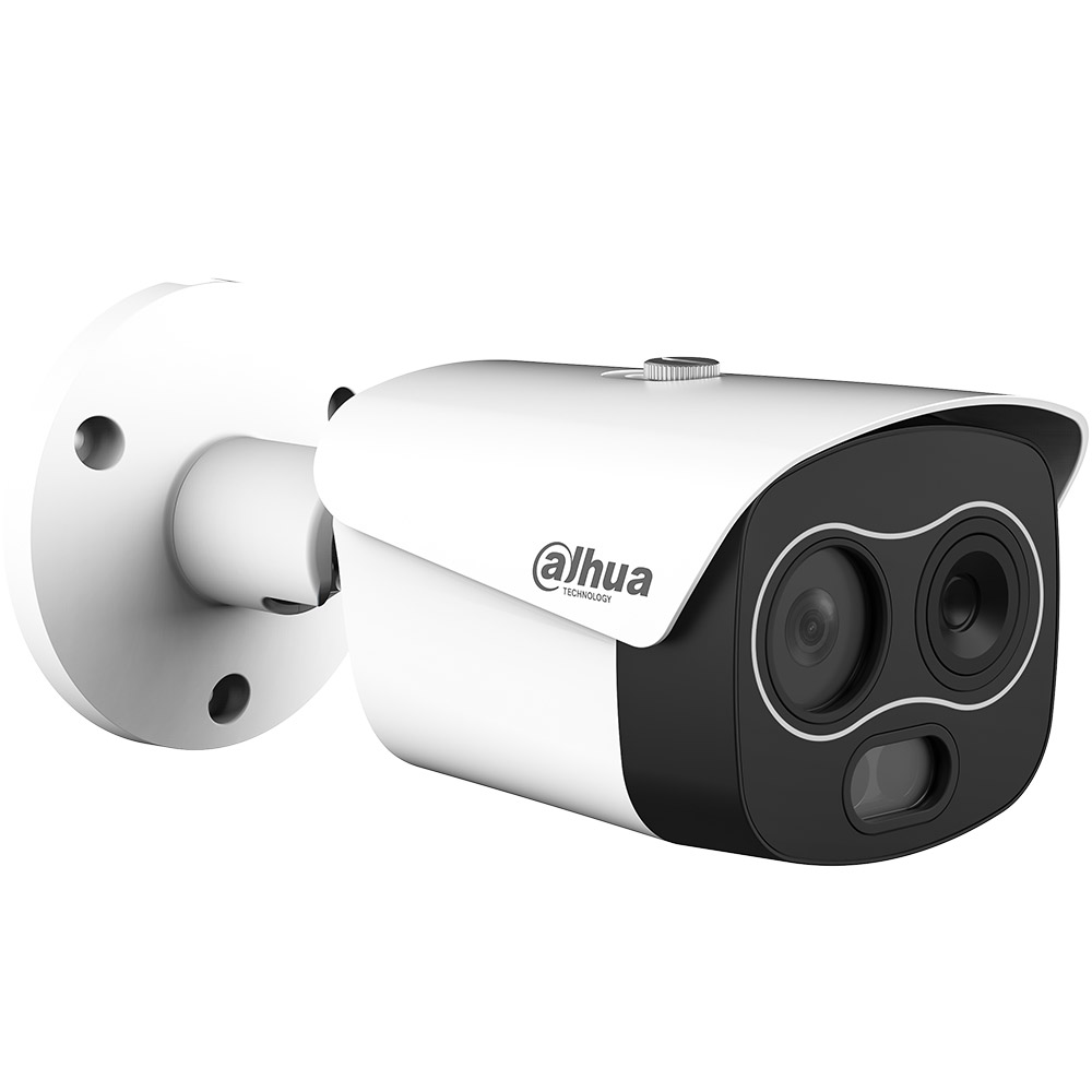 Dahua IP-Thermal-Bullet-Kamera, 4 MP, 3,5/4mm, IR 30m, IP67, weiß-4