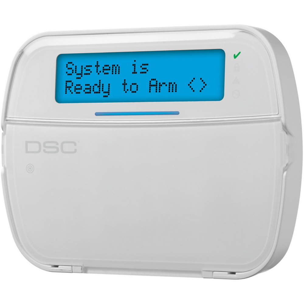 IQ Funk-Bedienteil, LCD-Display, IP30, IK04, weiß