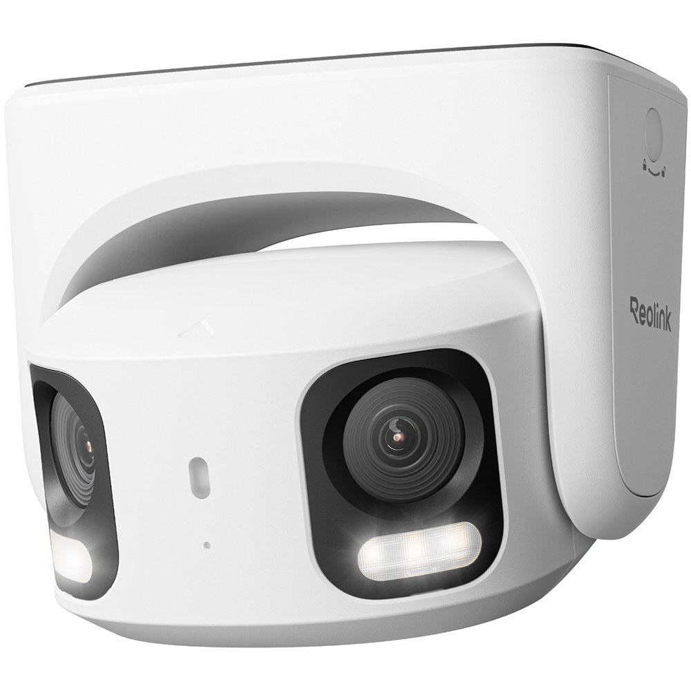 Professional IP-Panorama-Kamera, 8 MP, 2,8 mm, IR 30 m, IP67, NDAA, weiß
