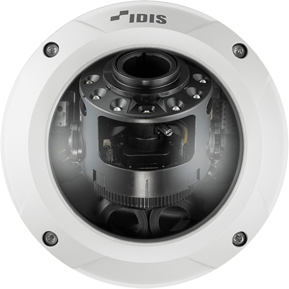 IDIS IP-Dome-Kamera 2MP, 2,8-12mm Motorzoom, IR30m, NDAA-2