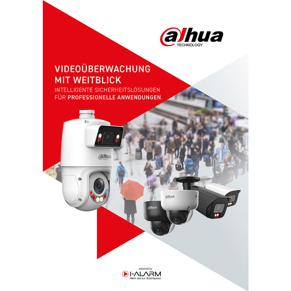 Dahua Videoüberwachung Endkundenbroschüre, 12-seitig