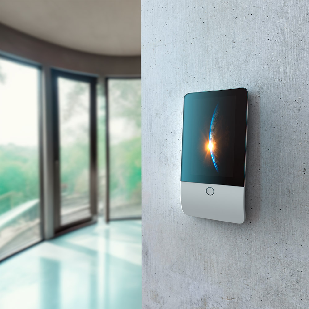 Jablotron 5" Bus-Touch-Bedienteil NATUS-3