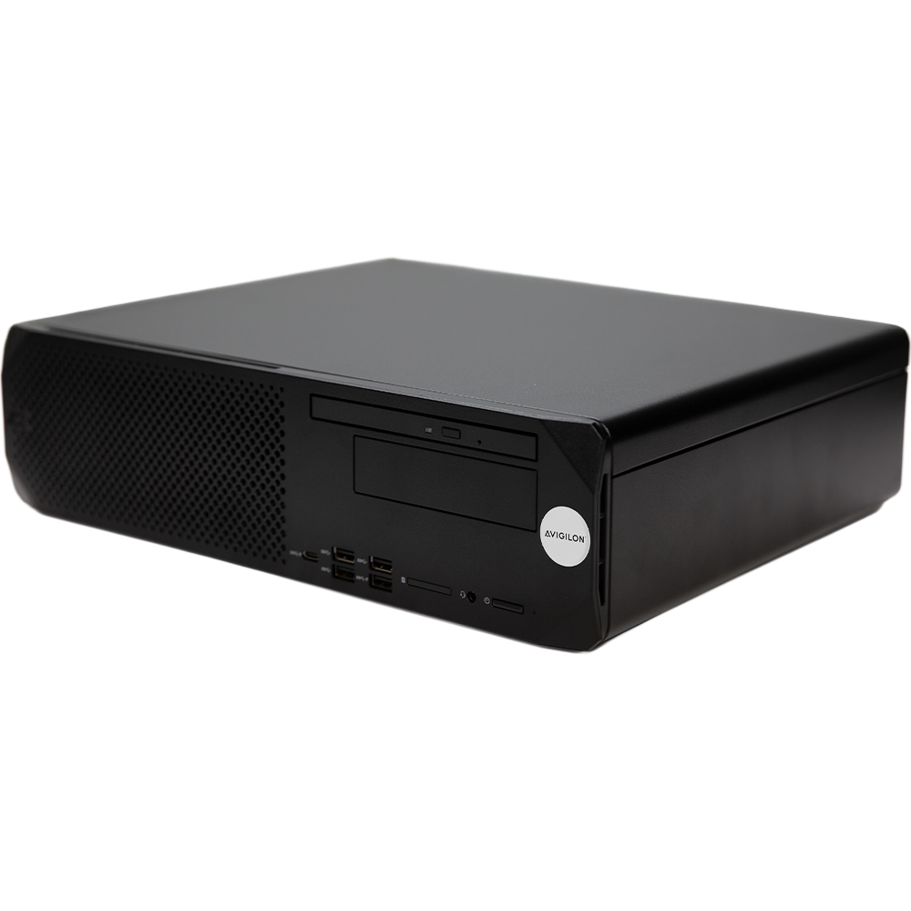 Remote Monitoring Workstation, 4 Monitore, 1x M.2 à 256 GB, NDAA, schwarz