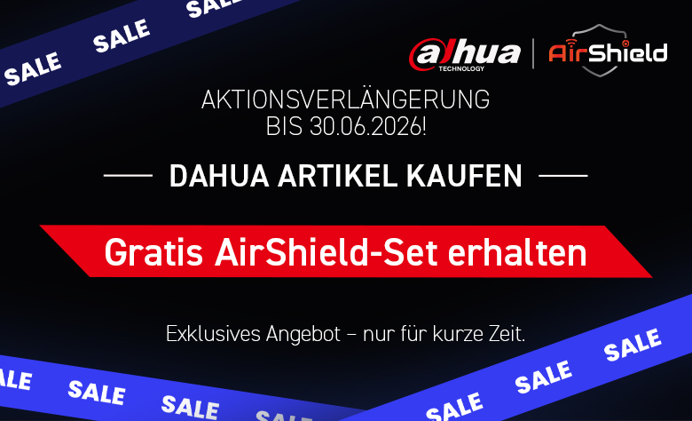 Aktionsangebot, AirShield, Dahua, Set, Garantie