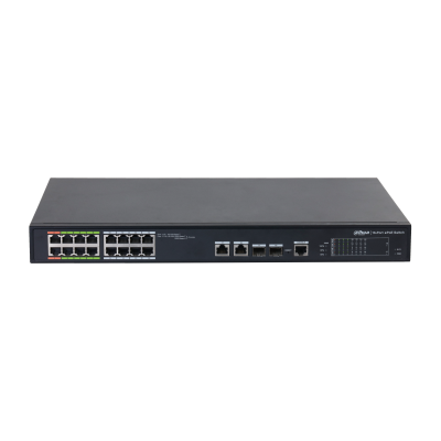 Dahua 18-Port Switch, Managed, 8-Port ePoE & 8-Port PoE-1