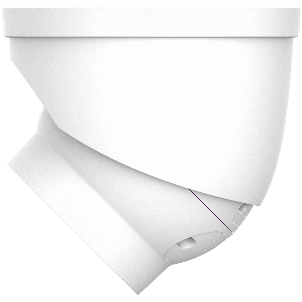 toilet, halb, weiß, keramik, schüssel