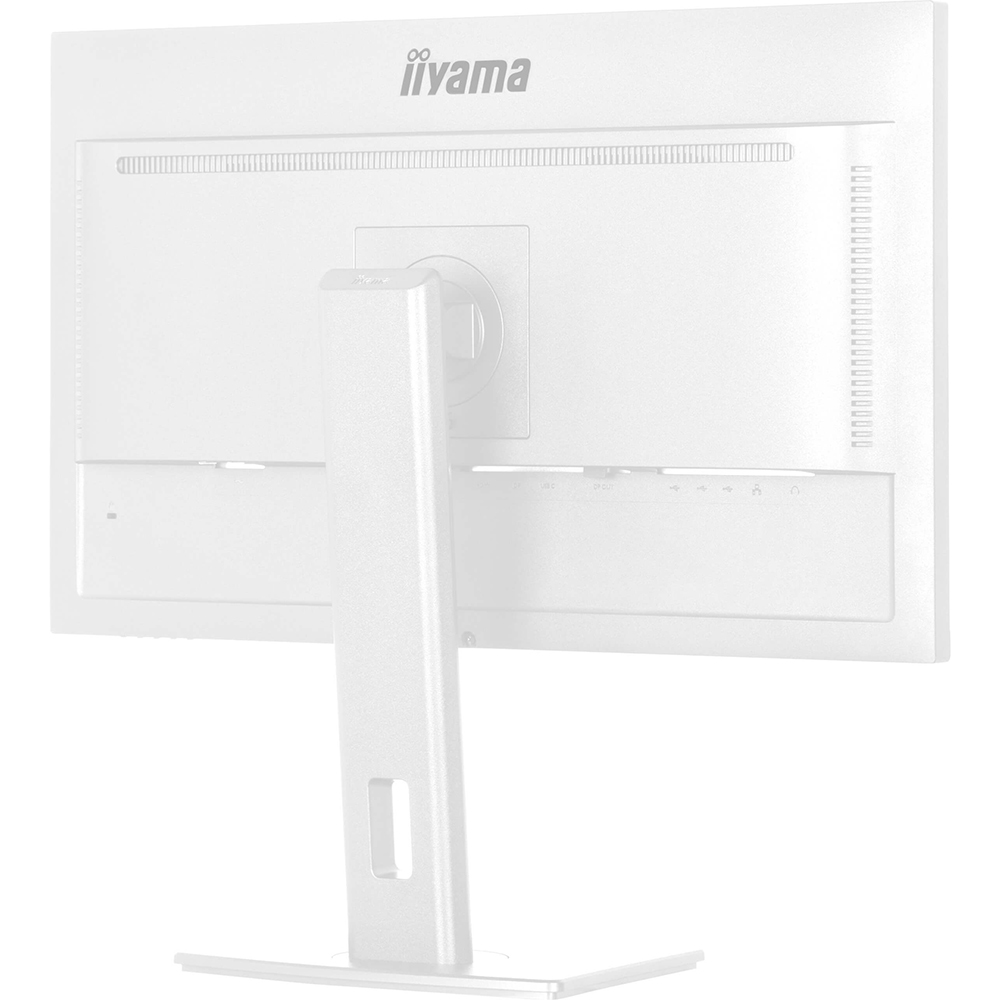 monitor, computer monitor, adjustable stand, LCD display, white