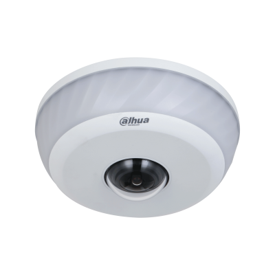 Dahua IP-Fisheye-Kamera 12MP, 1,85mm fix, H.265+, int. Parkplatz-Management, DH-IPC-EB81242-PD