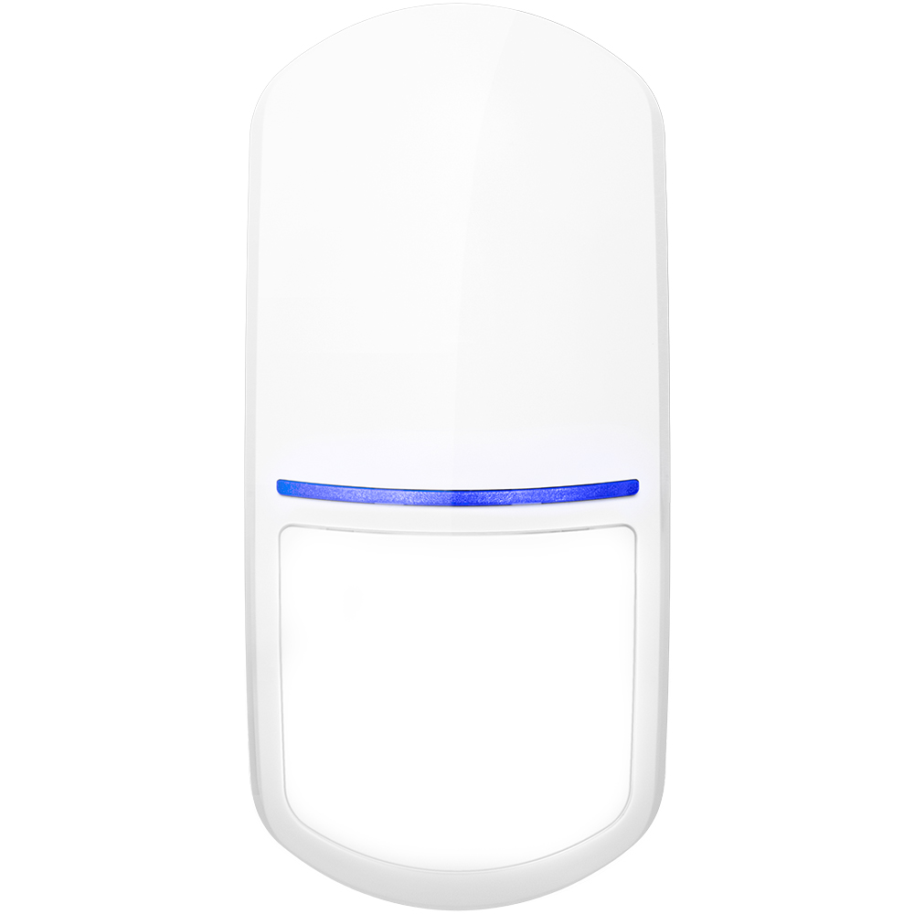 Bewegungsmelder, Wandsensor, LED-Anzeige, White, Funk