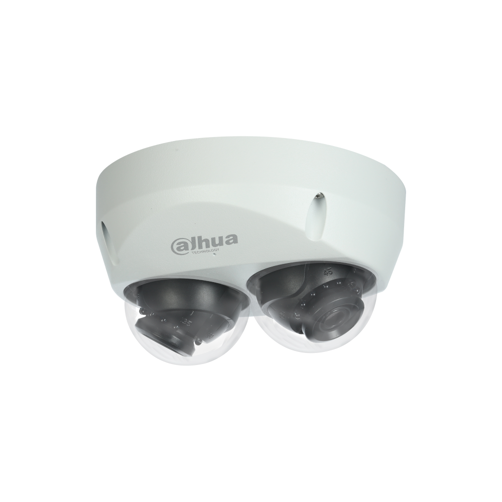 Dahua IP-Mini-Dome-Kamera, Dual 2MP, 2.8mm, IR 20m, IPC-HDBW4231FP-E2-M12-0280B