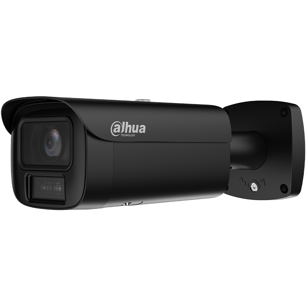 IP-Bullet-Kamera, 4 MP, 2,7 - 12 mm, IR 60 m, IP67, IK10, schwarz