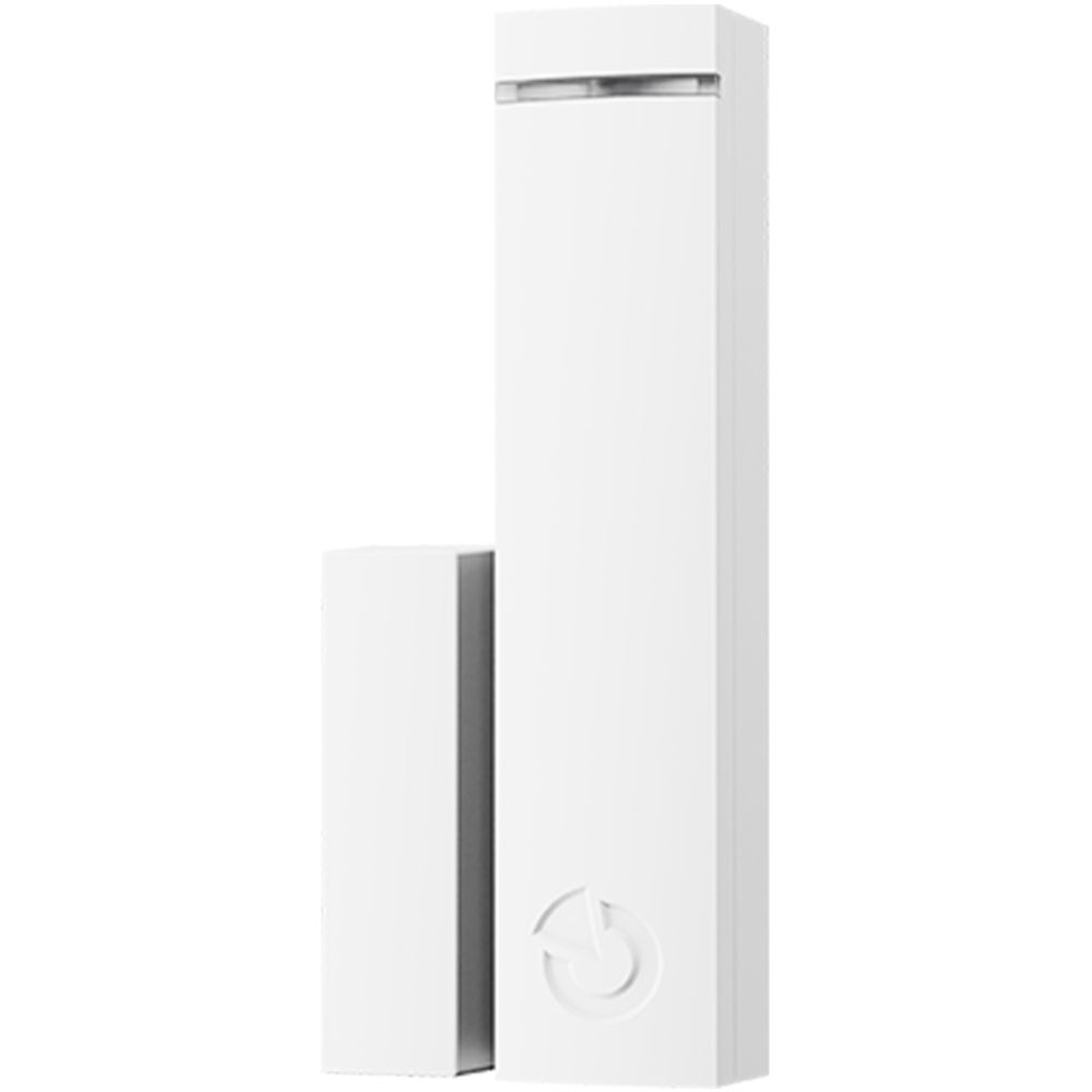 Jablotron Funk-Kombi-Magnetkontakt, Erschütterungs- und Neigungsmelder, 868,1 MHz, weiß 