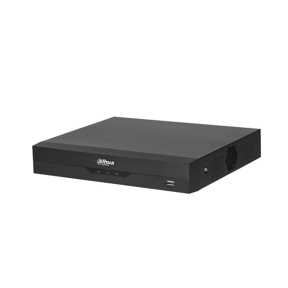 Dahua HDCVI-Rekorder, 4 Kanäle, max. 6MP, WizSense, H.265+, 1 SATA à 16TB