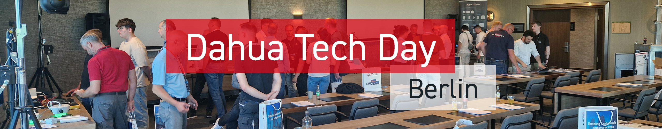 Konferenzraum, Technik-Event, Berlin, Dahui Tech Day, Menschenmenge
