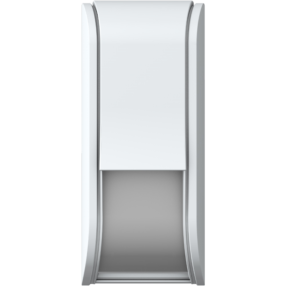 Kühlschrank, Seitenteil-Schrank, Silber, Schublade, Türgrifflos