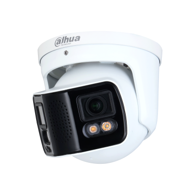 Dahua IP-Dual-Lens-Kamera, Splicing, 2×4MP, 3,6mm fix, IR 40m, WizMind