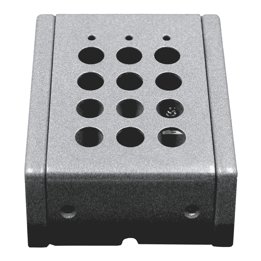 Aufputzmontagegehäuse grau wasserdicht-4