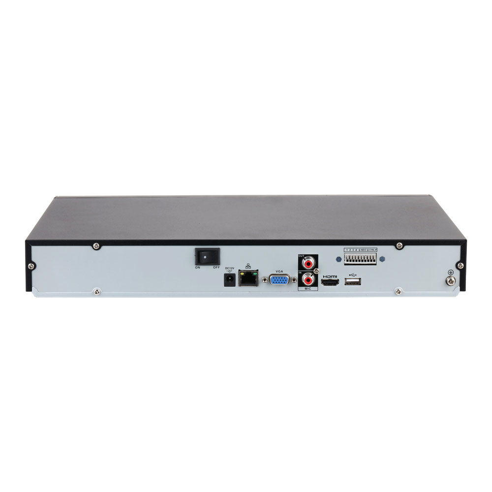 Dahua WizSense IP-Rekorder, 8 Kanäle, max. 16MP, H.265+, 2 SATA à 16TB-2