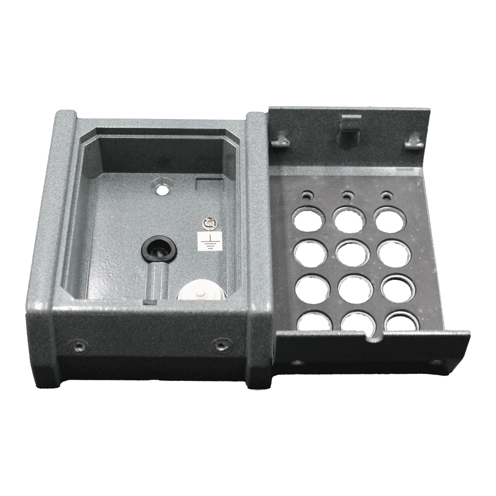 Aufputzmontagegehäuse grau wasserdicht-3