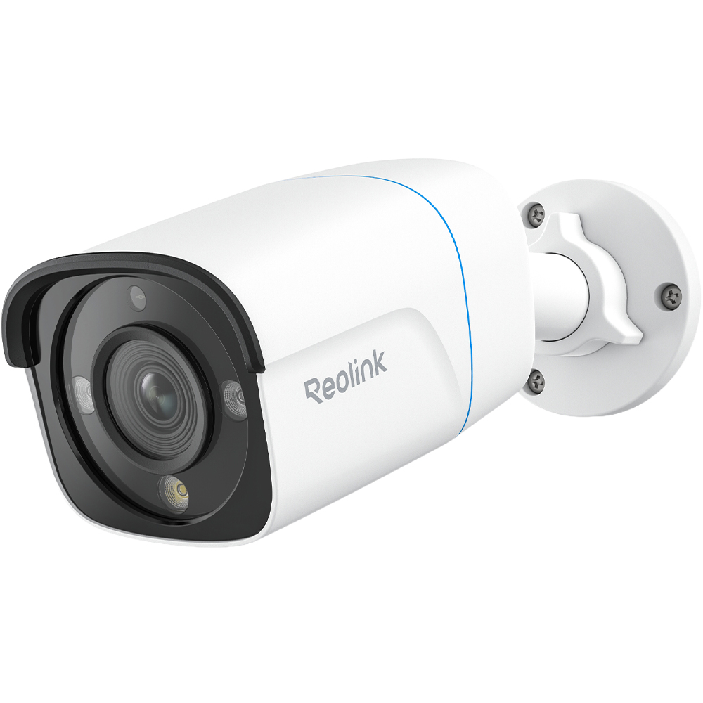 Professional IP-Bullet-Kamera, 8 MP, 2,8 mm, IR 30 m, IP67, NDAA, weiß